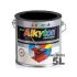Dupli Color Alkyton RAL 9005 боя за метал черен мат 5000 мл
