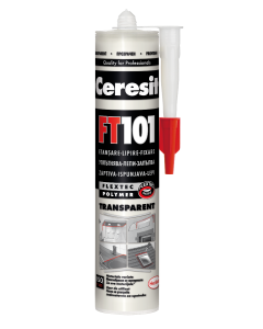 Ceresit FT101 Високомодулен уплътнител-лепило FLEXTEC® прозрачен 280 мл.
