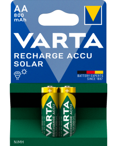 Varta Solar Accu HR6 AA 800 mAh 2 броя