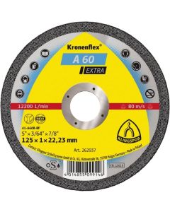 A 60 Extra диск  за  рязане на стомана 115 x 1 x 22.23   мм. 