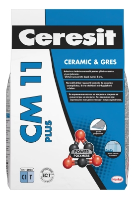 Ceresit CM 11 Plus Gres Лепило за ганитогес и керамични плочки, 5 кг